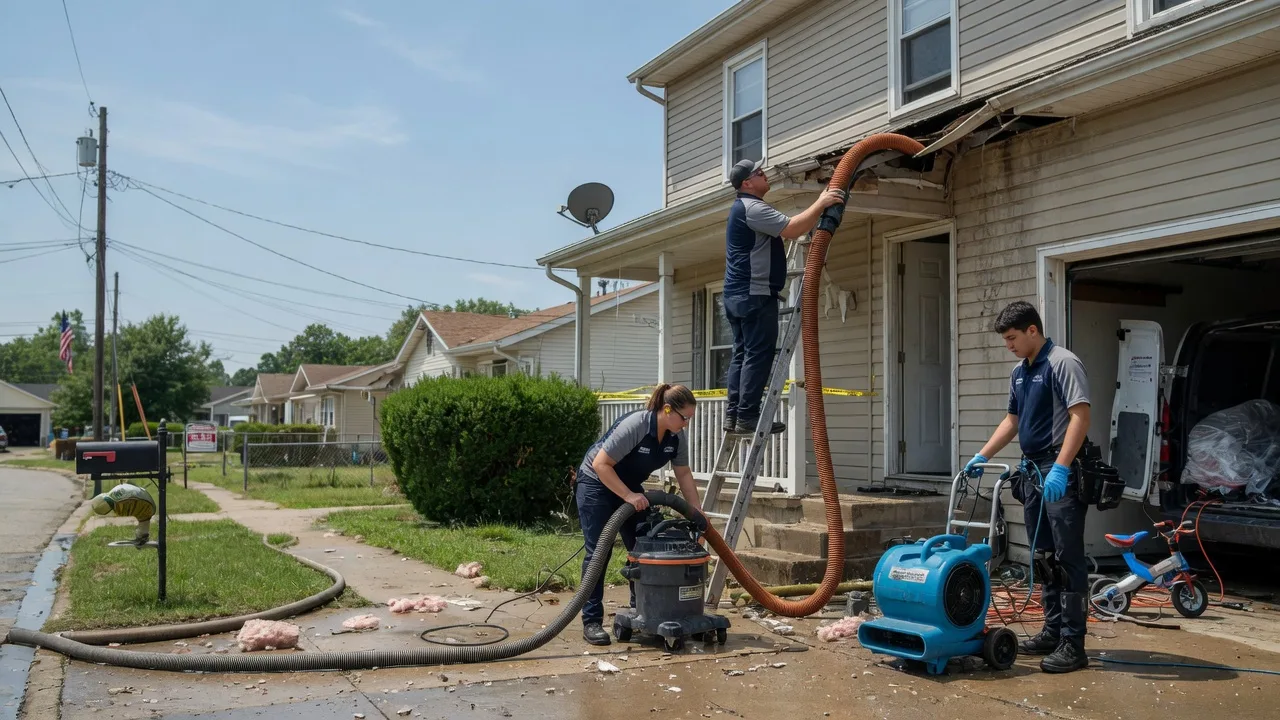 Water Damage Restoration in La Belle, PA near me